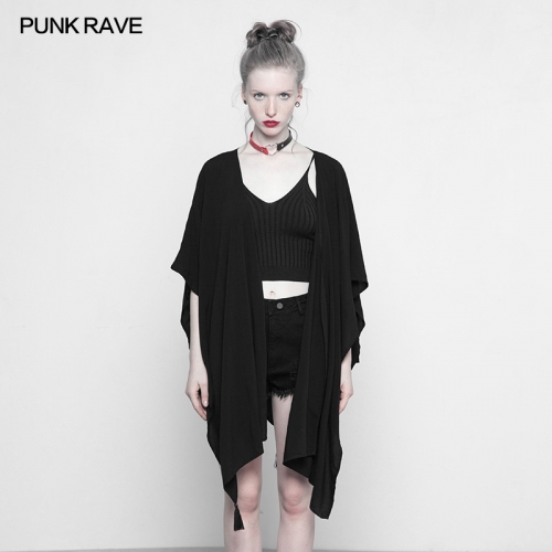 PUNK RAVE Black Multi-use  Suntan-proof wear Shawl OPY-316DPF