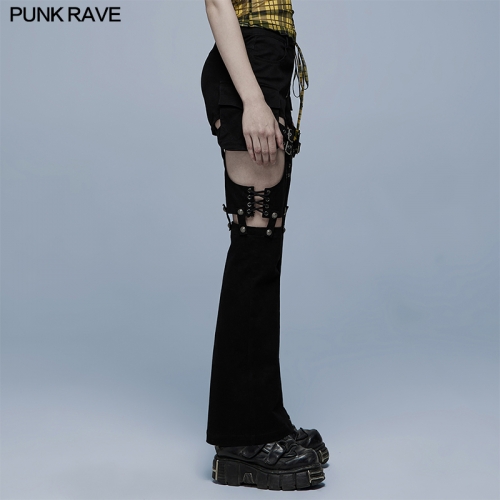 Punk stylish long pants WK-486XCF